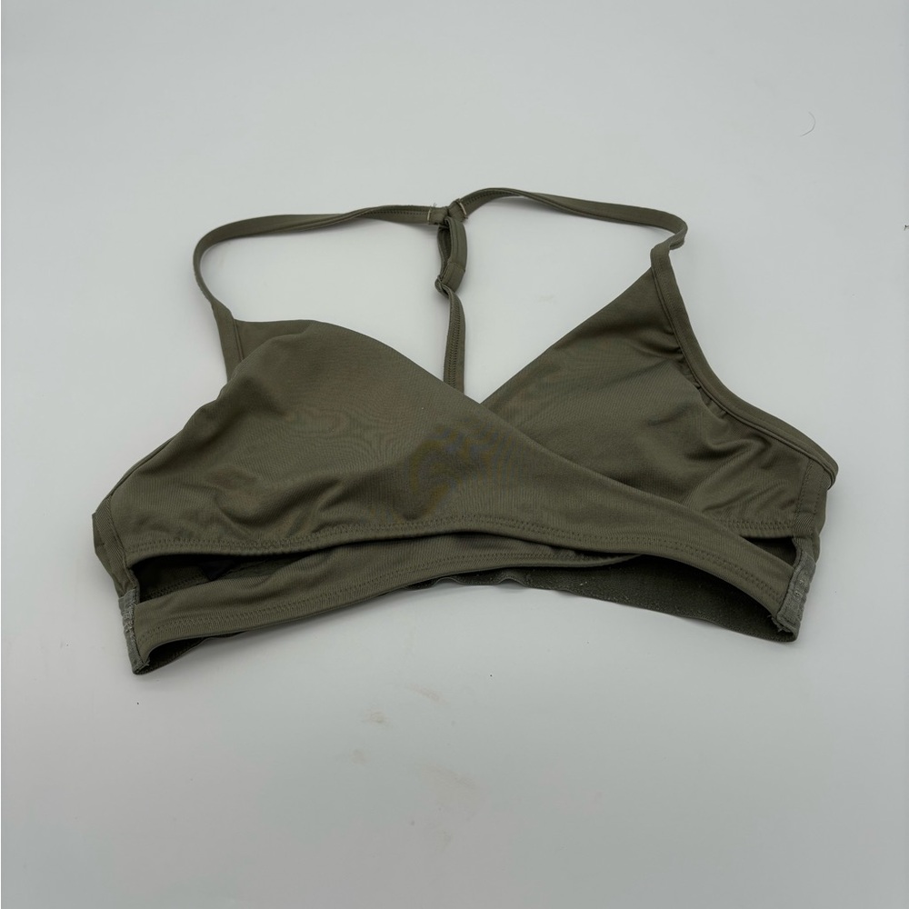 Victoria secret pink sports bra sz‎ small green